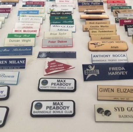 NAME TAGS