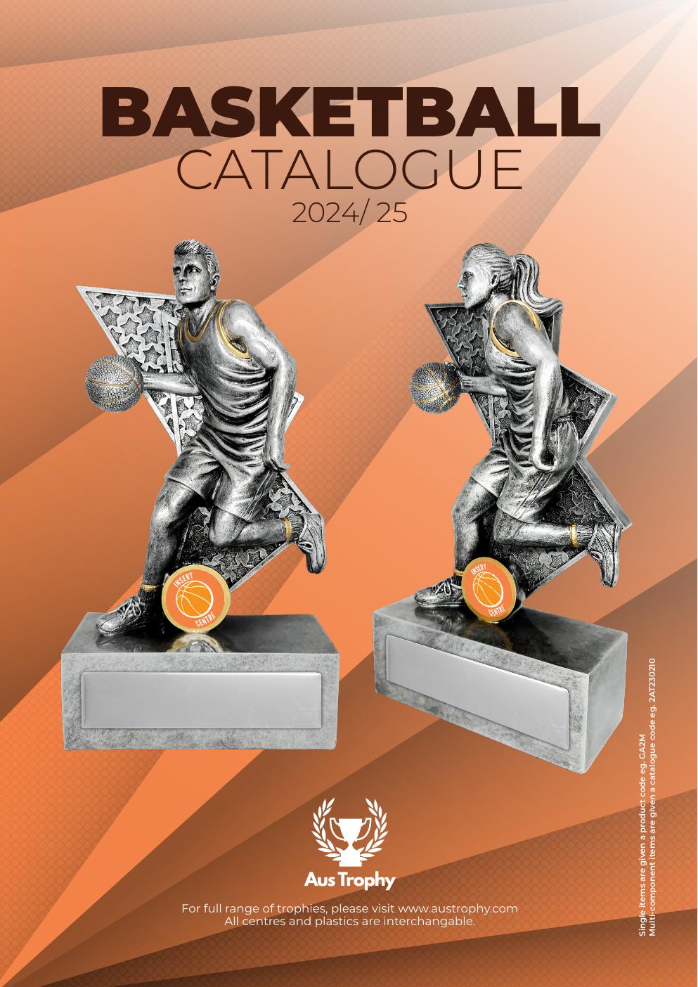 AusTrophy – Australian Trophies & Awards – Basketball front page