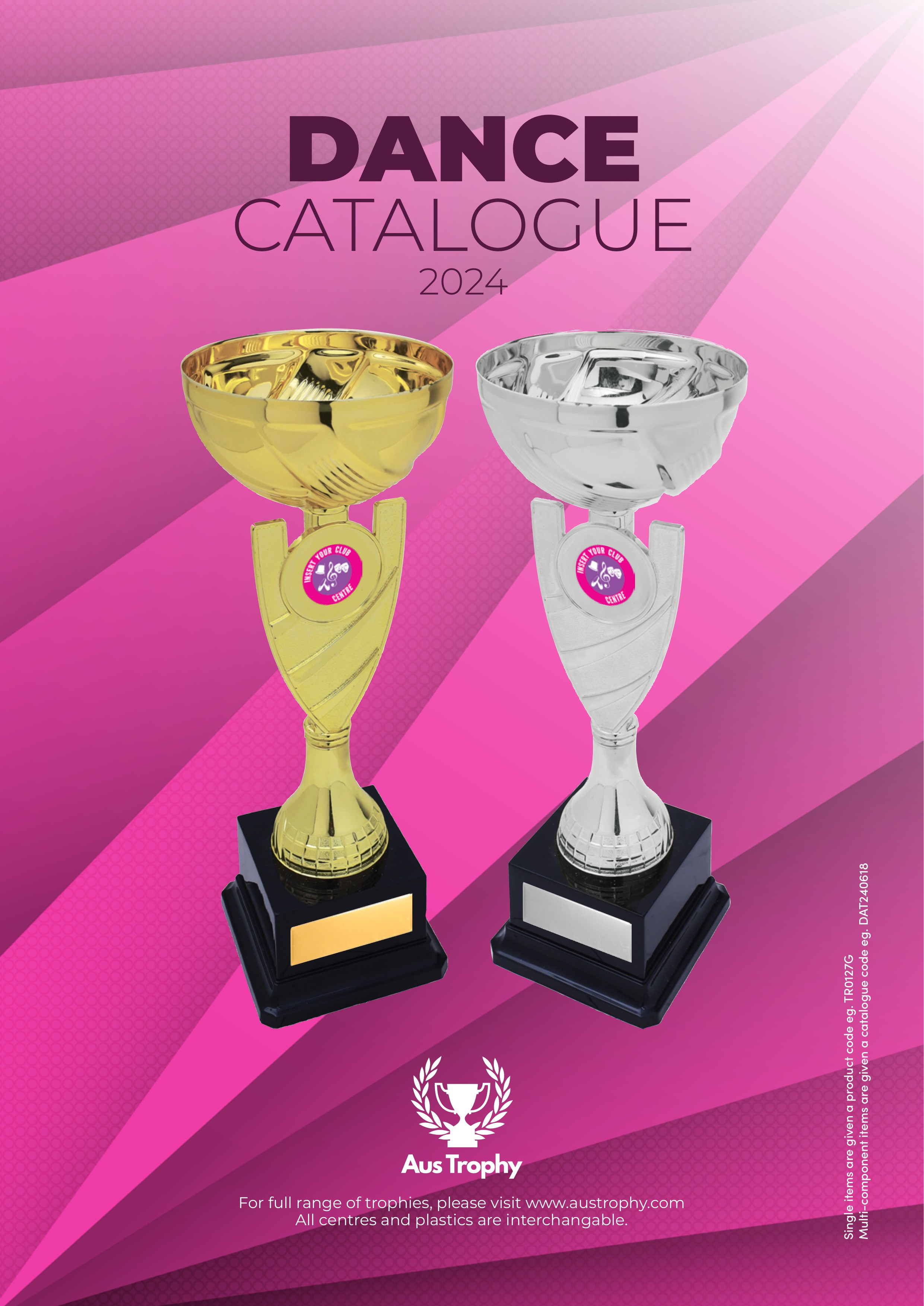 AusTrophy – Australian Trophies & Awards – Dance front page