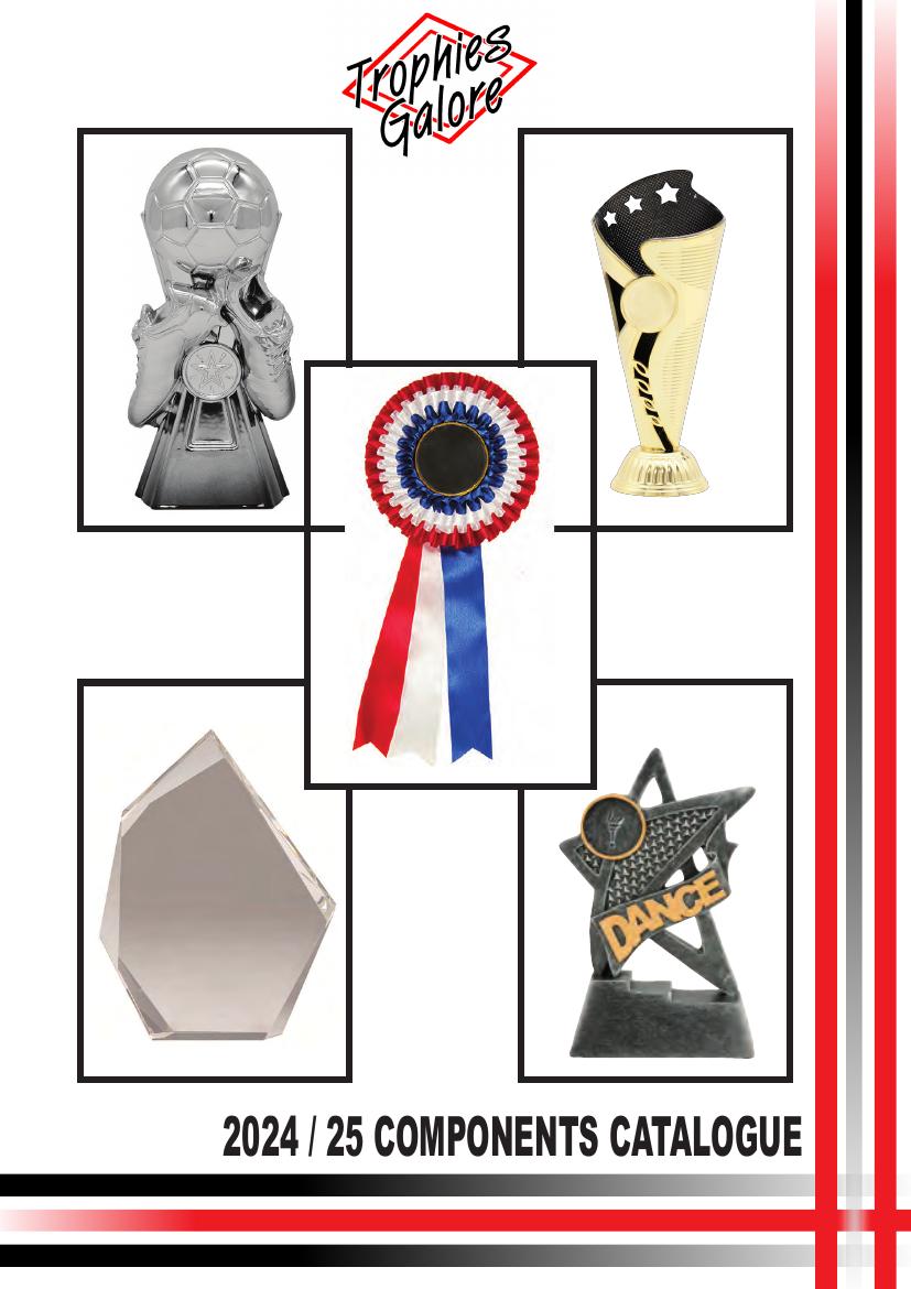 Trophies Galore – Components 2024–25 front page