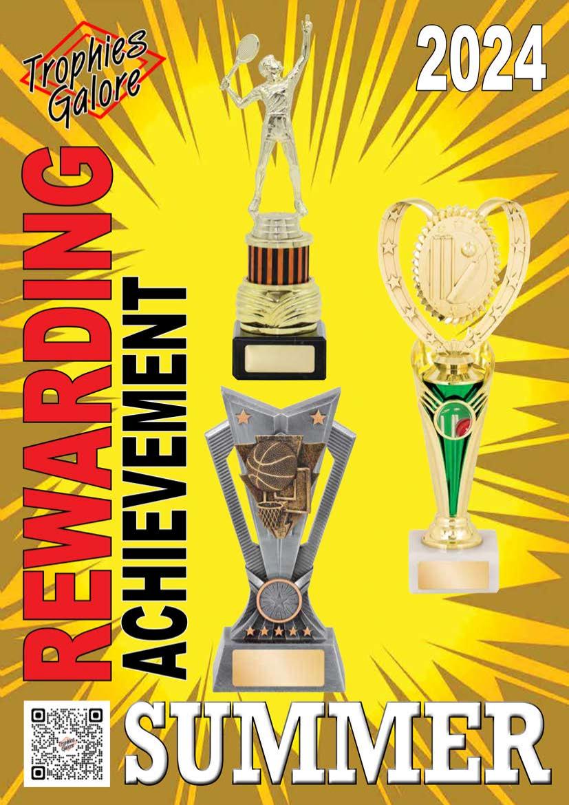 Trophies Galore – Summer 2024 front page