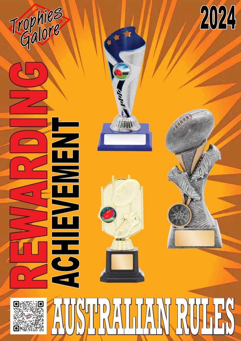 Trophies Galore – AFL / Aussie Rules 2024 front page