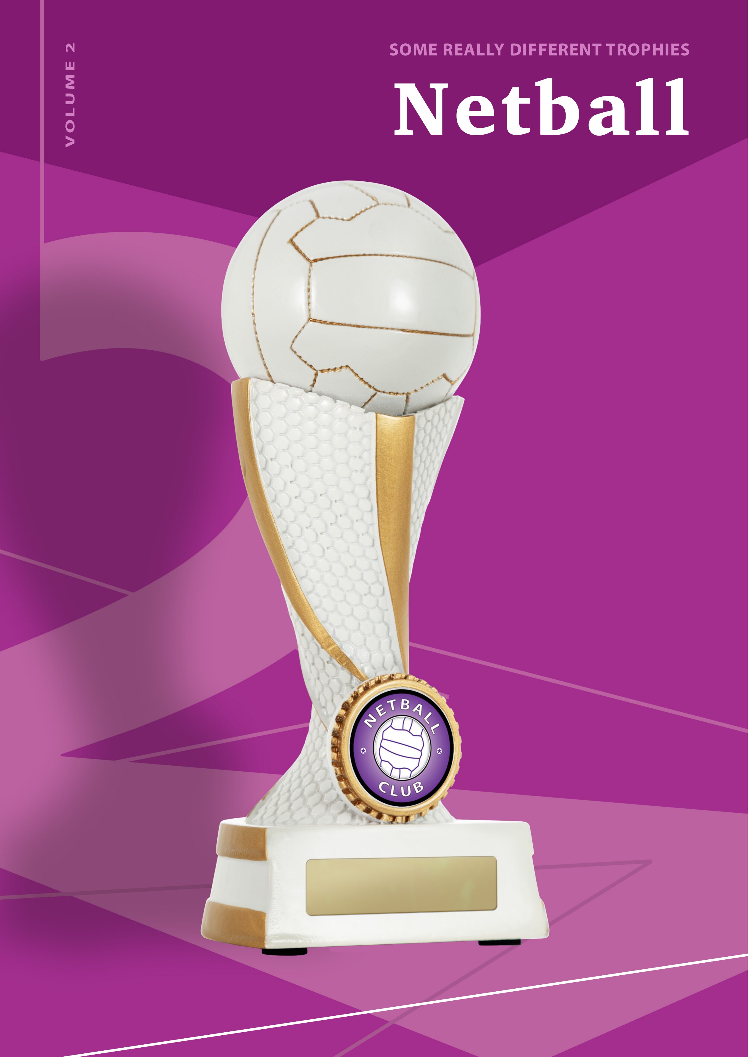 Some Really Different Trophies – Netball front page